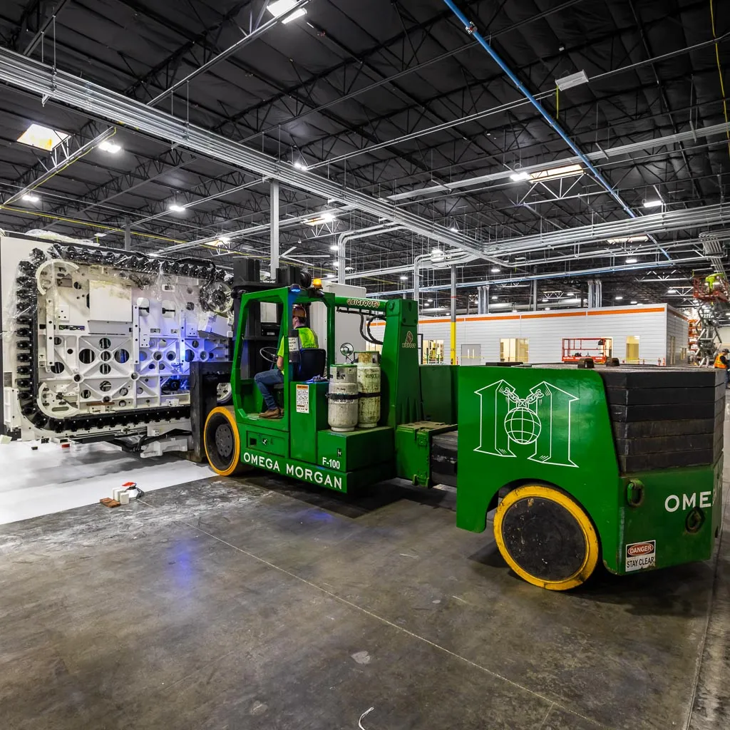 Omega Morgan secure industrial storage and warehousing facility
